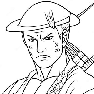 Zoro Coloring Page 49904-41630