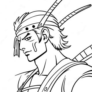 Zoro Coloring Page 49904-41631