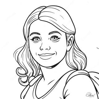 Emily Coloring Page 49934-41640