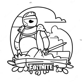 Fortnite Chapter 2 Season 2 Logo Coloring Page 49954-41663