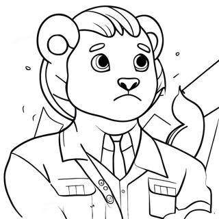 Adventurous Leo Movie Scene Coloring Page 49965-41675