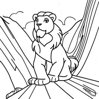 Adventurous Leo Movie Scene Coloring Page 49965-41676