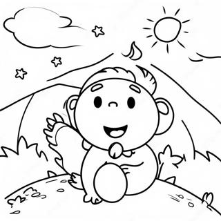 Beginning Of The Year Coloring Pages