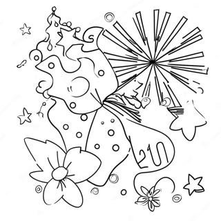 Beginning Of The Year Coloring Pages