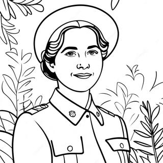 Juliette Gordon Low Coloring Page 50034-41727