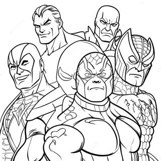 Marvel Villains Coloring Pages