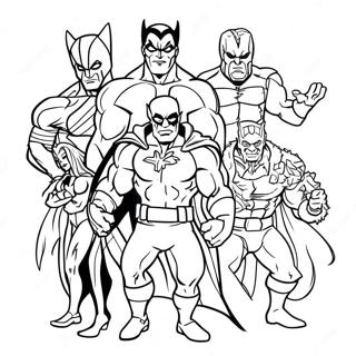 Marvel Villains Coloring Page 50044-41743