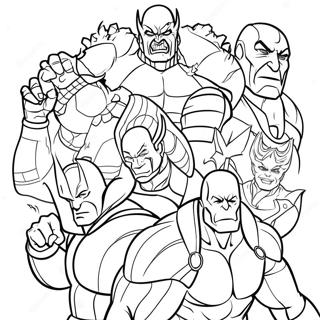 Marvel Villains Coloring Page 50044-41744