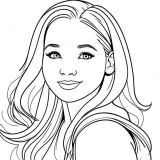 Dove Cameron Coloring Page 50054-41738