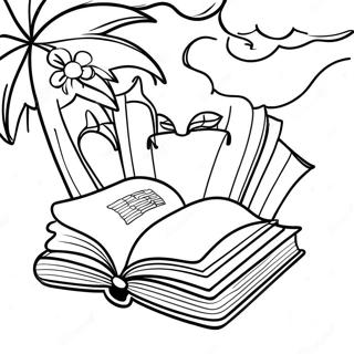 Summer Reading Coloring Page 50064-41746