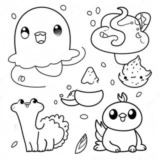 Cute Animals Coloring Page For 3 Year Olds 50075-41769