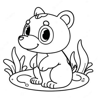 Cute Animals Coloring Page For 3 Year Olds 50075-41770