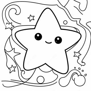 Star Coloring Page 50094-41778