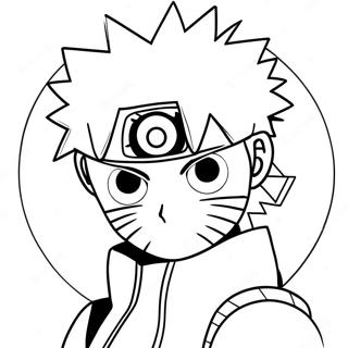 Sharingan Kakashi Coloring Pages