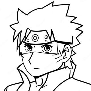 Sharingan Kakashi Coloring Page 50104-41791