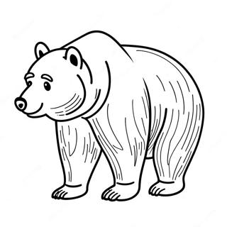 Black Bear Coloring Page 50184-41839