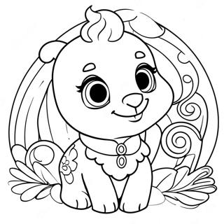 Palace Pets Coloring Page 5022-4026