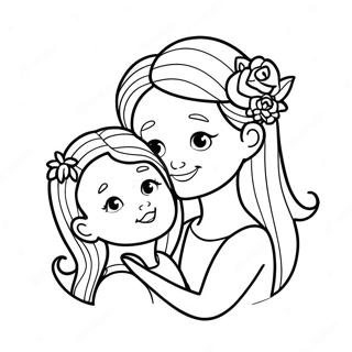 I Love You Daughter Coloring Page 50234-41888