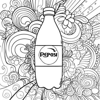 Pepsi Coloring Pages