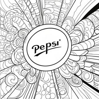 Pepsi Logo Coloring Page 50254-41914