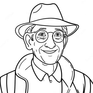 Friendly Stranger Coloring Page 50285-41928