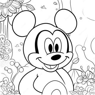 Mickey Coloring Pages