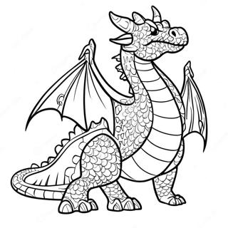 Difficult Dragon Coloring Page 50304-41938