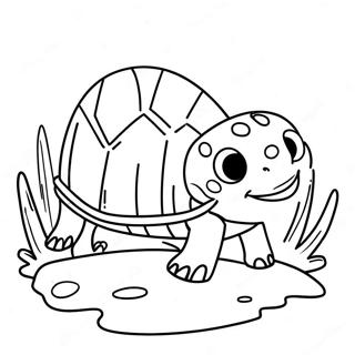 Finding Nemo Turtle Coloring Page 50324-41960