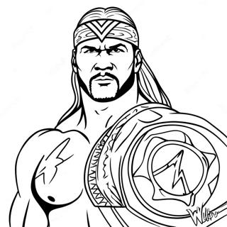 Wwe Coloring Page 50354-41975