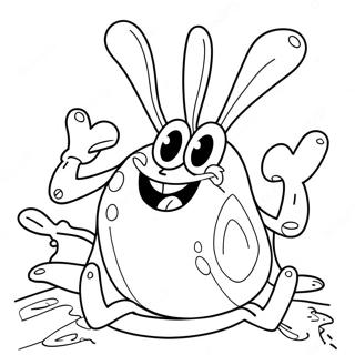 Mr Krabs Coloring Page 50374-42004