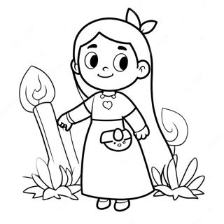 Hilda Coloring Page 50394-42027