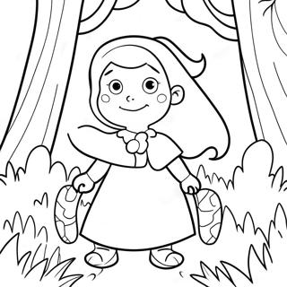 Hilda Coloring Pages