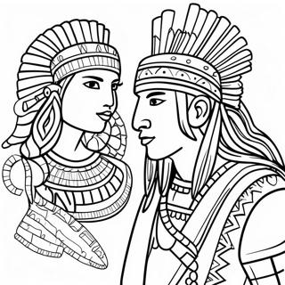 Inca Coloring Page 50404-42015