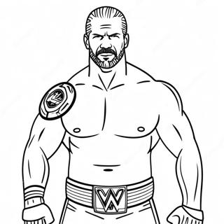 Wwe Coloring Page 50414-42023