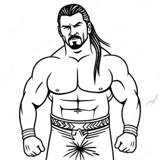 Wwe Coloring Page 50414-42024