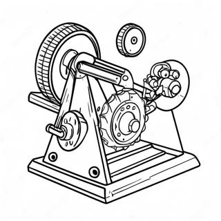 Simple Machines Coloring Page 50454-42044