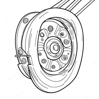 Fun Pulley System Coloring Page 50455-42060