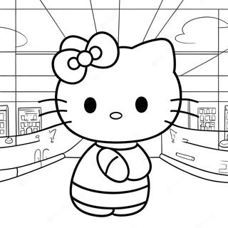 Hello Kitty Y2k Coloring Page 50464-42070