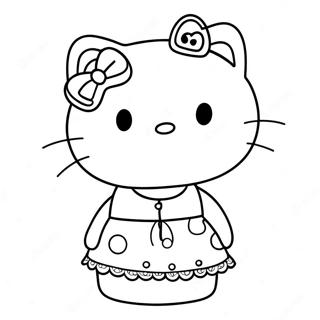 Hello Kitty Y2k Coloring Page 50464-42071