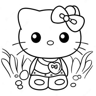 Hello Kitty Y2k Coloring Page 50464-42072