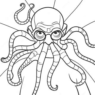 Doc Ock With Tentacles Coloring Page 50475-42067