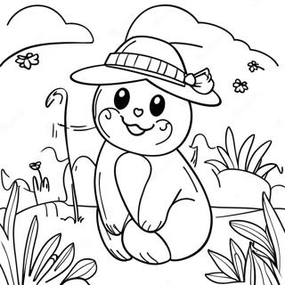 October Coloring Page 50484-42078