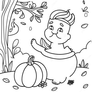 October Coloring Page 50484-42079