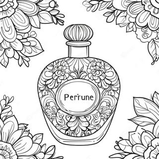 Perfume Bottle Coloring Page 50494-42088