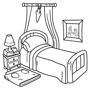 Bedtime Coloring Page 50504-42094