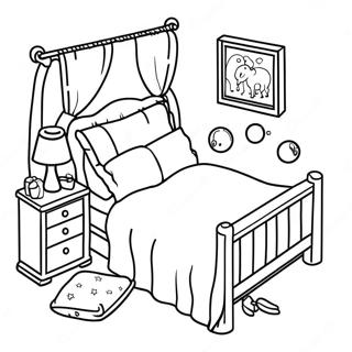 Bedtime Coloring Page 50504-42096