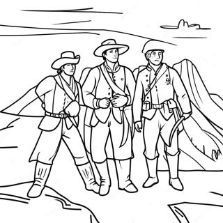 Lewis And Clark Adventure Coloring Page 50595-42165