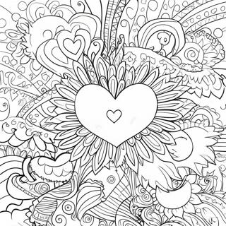 Share The Love Coloring Pages