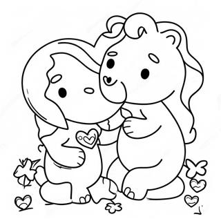 Share The Love Coloring Page 50604-42172