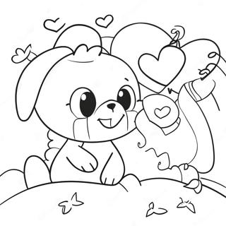 Heartwarming Share The Love Coloring Page 50605-42180